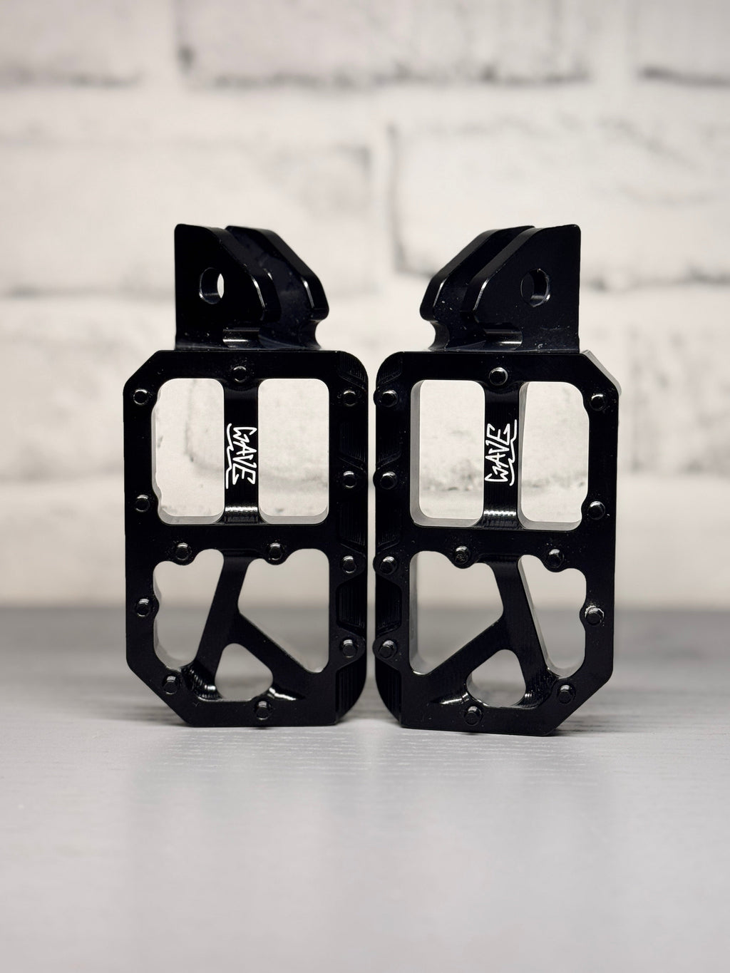 BLACK WAVE WIDE PEGS BACK ORDER