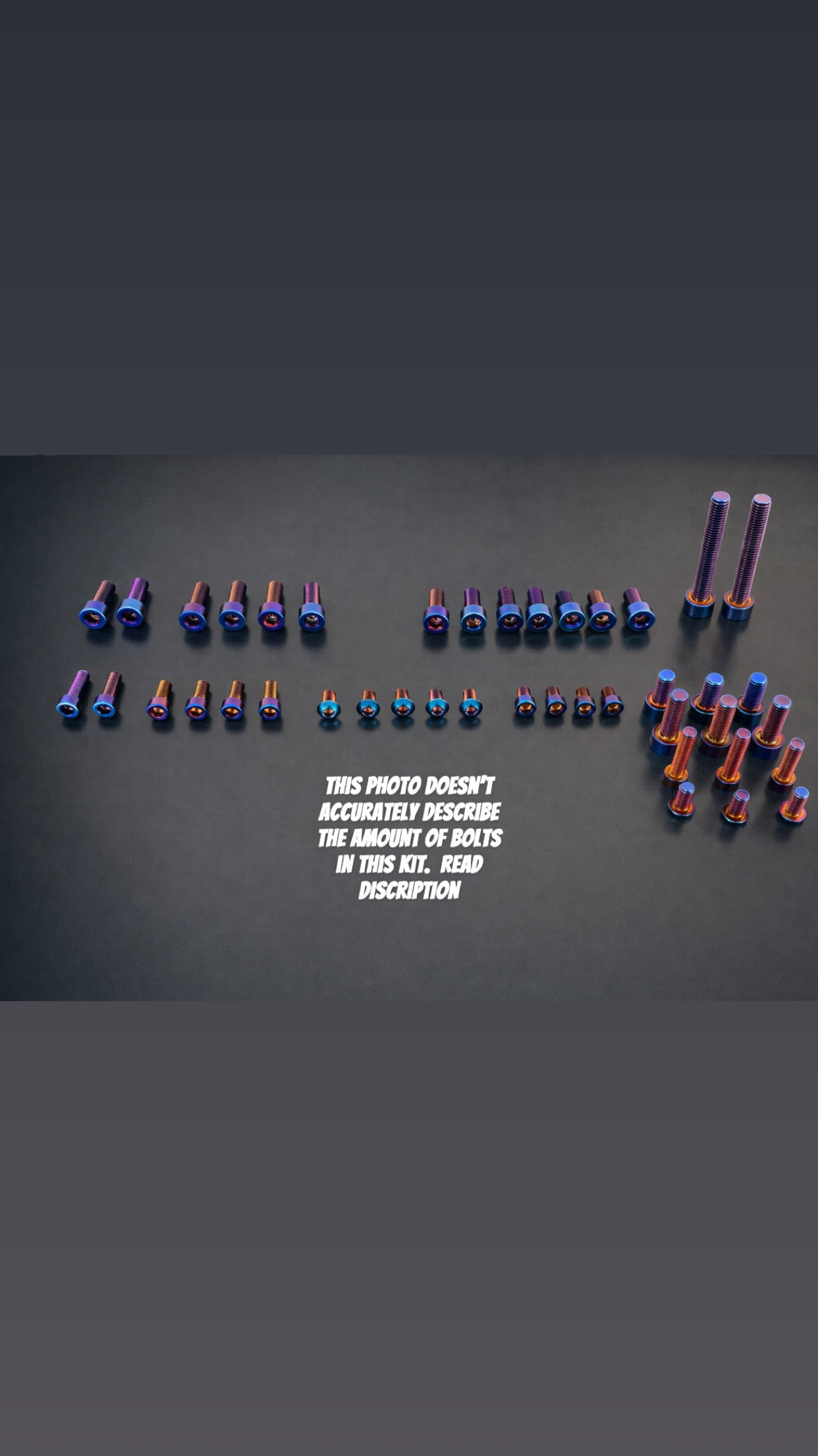 TITANIUM BOLT KIT - VENTUS ONE PLUS