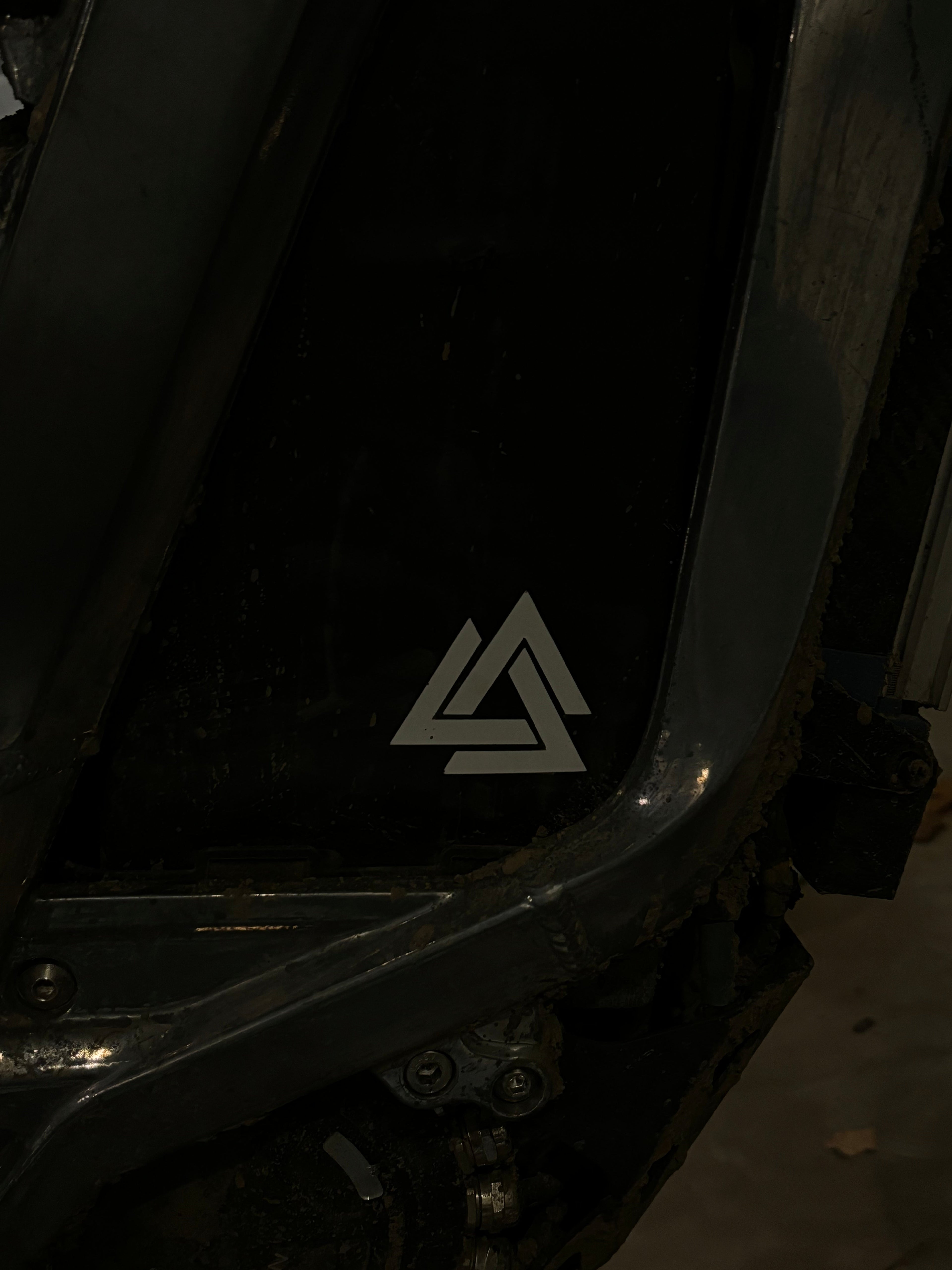 72v Style Battery Sticker (2 count)