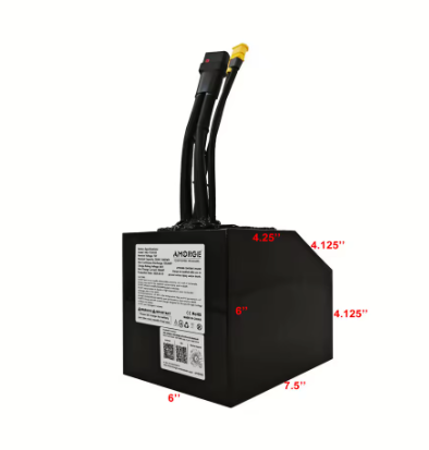 AMORGE 20S5P 72V 20AH 120AMP Battery Pack with ANT BMS for Electric Bike